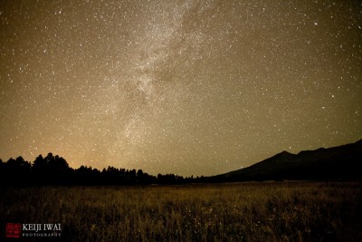 PeaksMilkyWay San Francisco Peaks and Milky Way