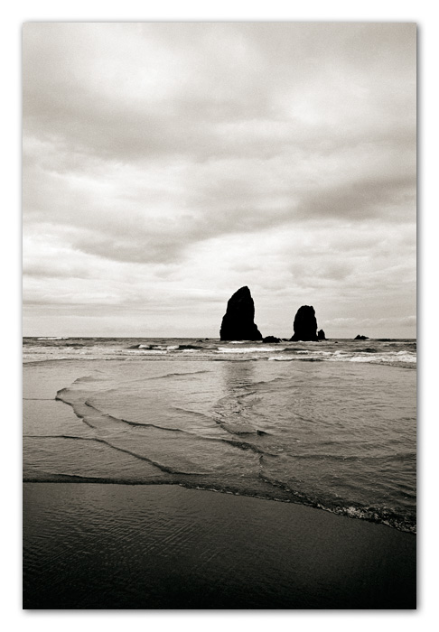 B&WMusings005 Canon Beach Oregon