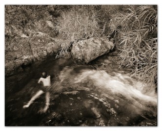 SummerHomework003 Swimming in Creek